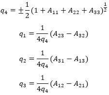 calculatingQuaternion