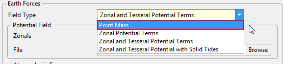 forceModelPointSource