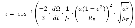 J2InclincationFormula