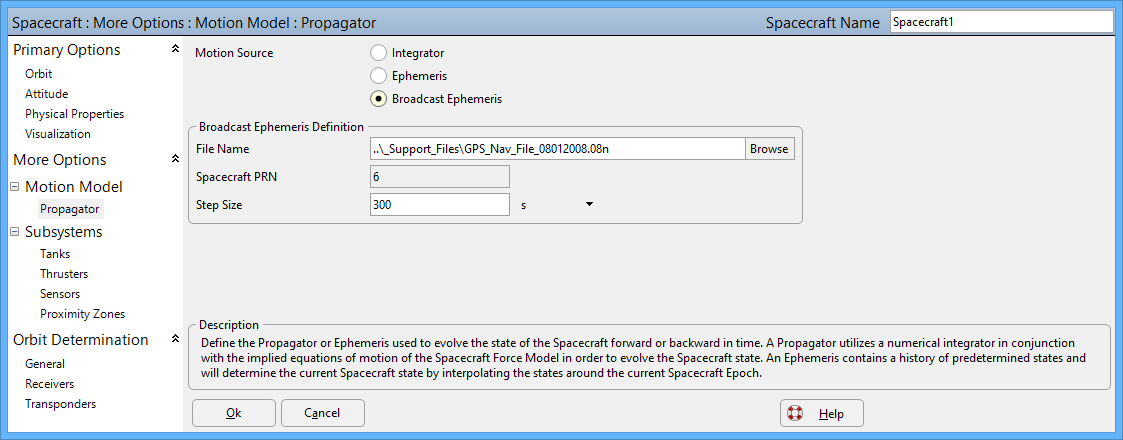 Propagator Object Editor