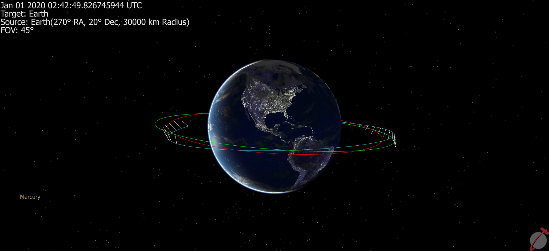 Continuous Thrust Example: ViewWindow