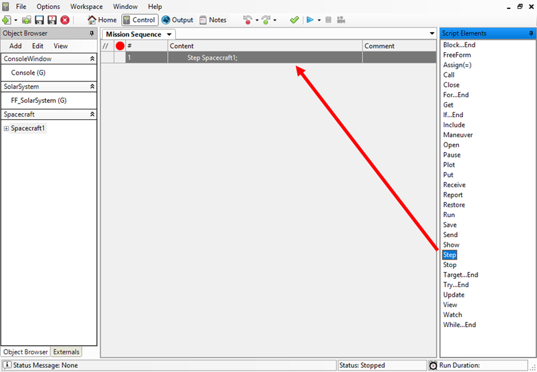 Creating a Step Command